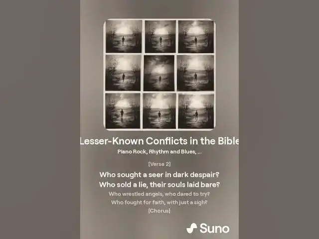 Video thumbnail for Unseen Battles: Bible Conflicts in Song