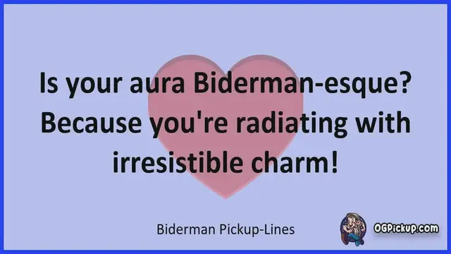 Video thumbnail for Biderman - Pickup-Lines & Rizz for Him & for Her