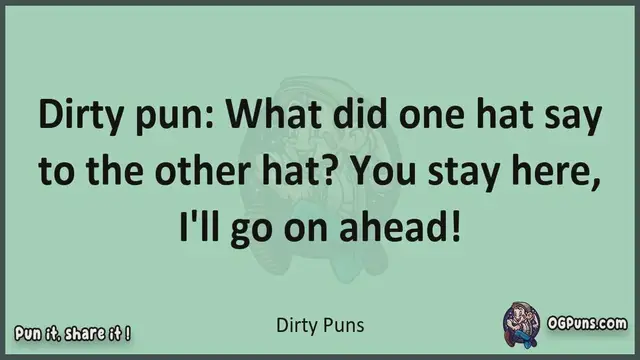 Video thumbnail for Dirty - Jokes, Puns, Wordplays, and Laughter