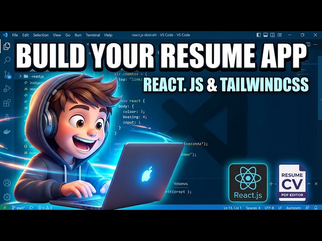 Video thumbnail for Build a React.js Job Resume & CV PDF Editor in Browser Using TailwindCSS in TypeScript