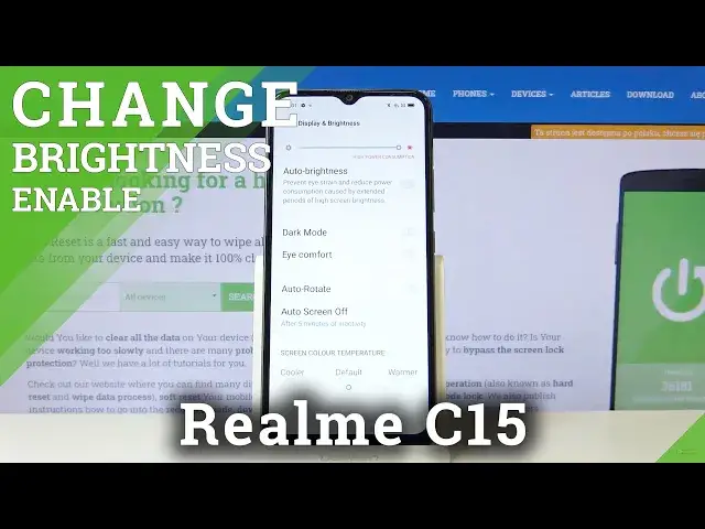 'Video thumbnail for How to Set Auto Brightness in REALME C15 – Adaptive Brightness'