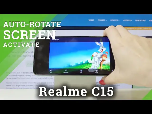 'Video thumbnail for How to Rotate Screen in REALME C15 – Turn Screen'