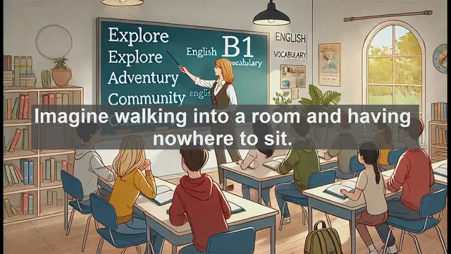 Video thumbnail for 2500 Must Know CEFR B1 Vocabulary - The Versatile Word 'Chair': From Furniture to Leadership