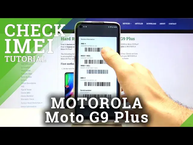 'Video thumbnail for How to Locate IMEI & Serial Number in MOTOROLA Moto G9 Plus – IMEI Status'