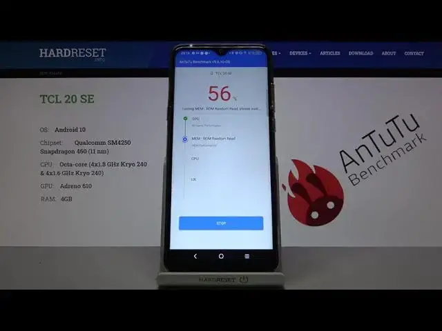 Video thumbnail for AnTuTu Benchmark in TCL 20 SE – Benchmark Result