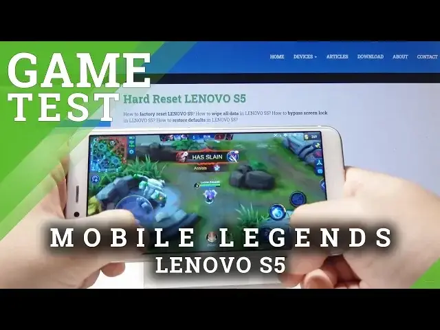 Video thumbnail for LENOVO S5 Mobile Legends - Game Test / Settings Review