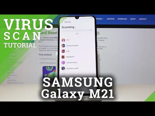 'Video thumbnail for Virus Scanning in SAMSUNG Galaxy M21 – Security Scan'