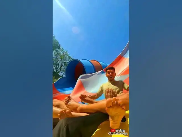 Video thumbnail for Itni Dangerous 😱 Ride Hai📍AQUA IMAGICA Slides #shorts #waterpark