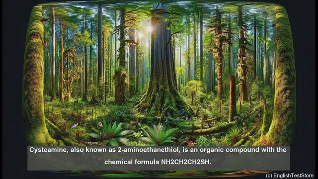 Video thumbnail for Cysteamine in biology