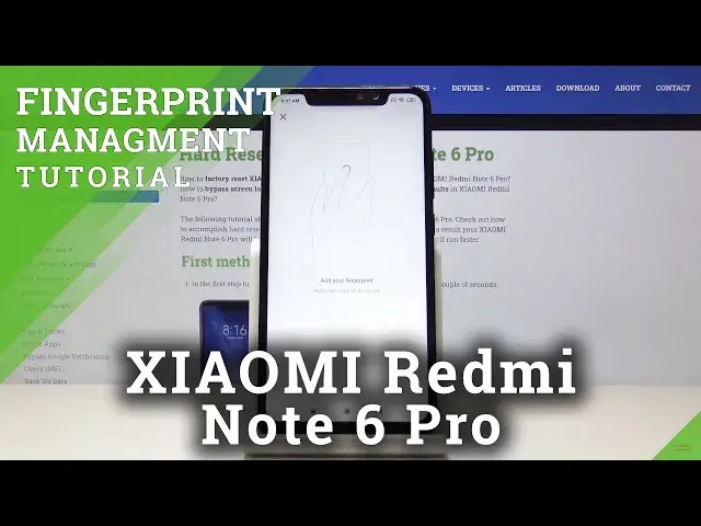 Video thumbnail for How to Set Up Fingerprint in Xiaomi Redmi Note 6 Pro - Add Fingerprint