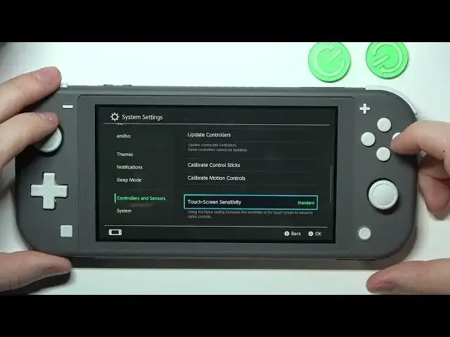 Video thumbnail for Nintendo Switch Lite How To Change Touch Screen Sensitivity