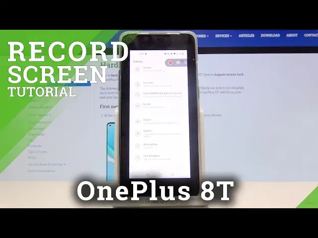 Video thumbnail for How to Record Screen in OnePlus 8T – Save Displayed Content