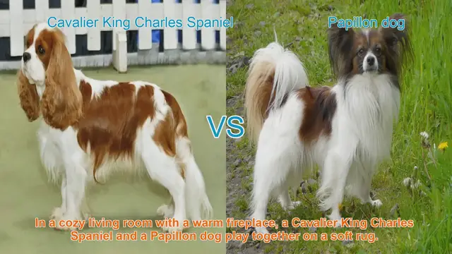 Video thumbnail for Cavalier King Charles Spaniel vs. Papillon: A Comparison of Charming Dog Breeds