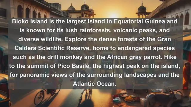 Video thumbnail for Exploring Equatorial Guinea's Natural Beauty: Top 10 Must-See Landscapes