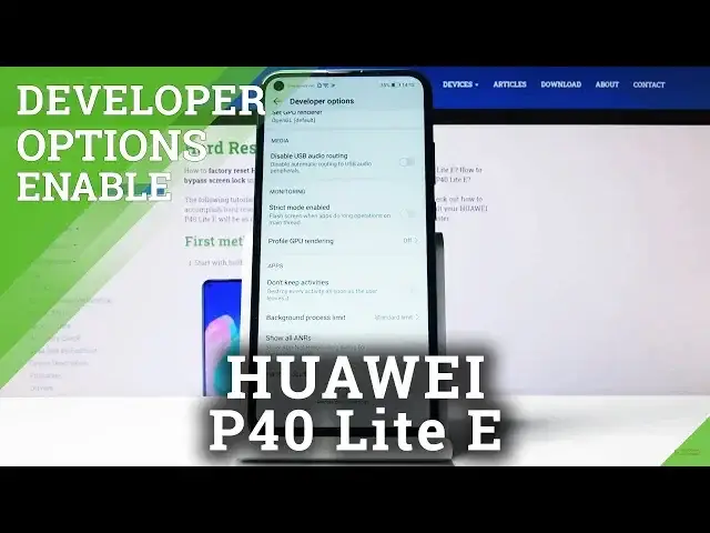 'Video thumbnail for How to Enter Developer Options in HUAWEI P40 Lite E – Advanced Mode'