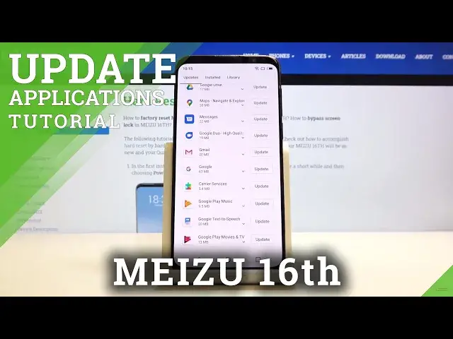 Video thumbnail for How to Download Newest App Version in Meizu 16TH – Update Apps