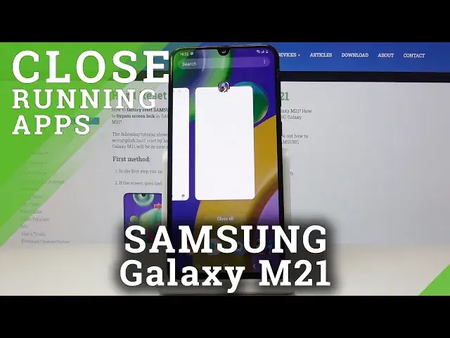 'Video thumbnail for How to Turn Off Running Apps in SAMSUNG Galaxy M21 – Switch Off Running Apps'