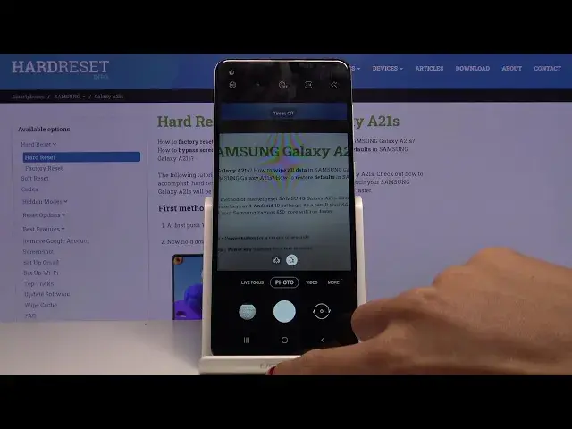 Video thumbnail for How to Add Camera Timer on SAMSUNG Galaxy A21s – Camera Countdown