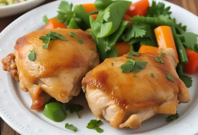 Video thumbnail for Boneless Chicken Thigh Recipe