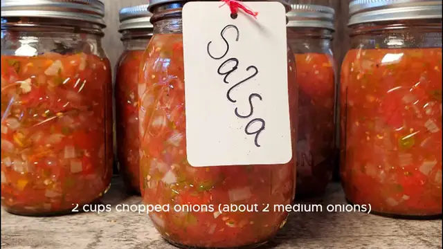 Video thumbnail for Canned Salsa Recipe