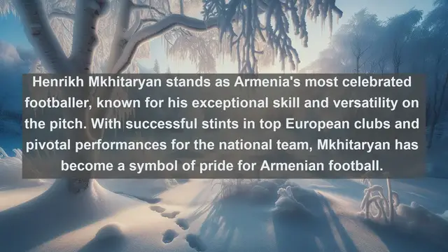 Video thumbnail for Exploring Armenia's Football Gems: Top 10 Players Revealed!