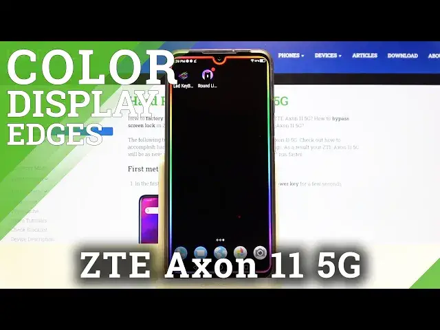 'Video thumbnail for How to Get Lighting Edges on ZTE Axon 11 Pro 5G'