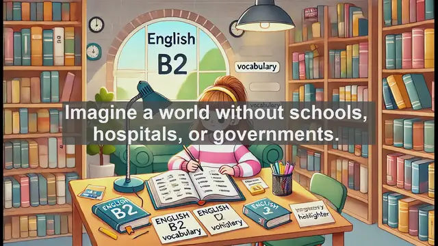 Video thumbnail for 1500 Must Know CEFR B2 Vocabulary - Understanding 'Institution': A B2 English Vocabulary Lesson