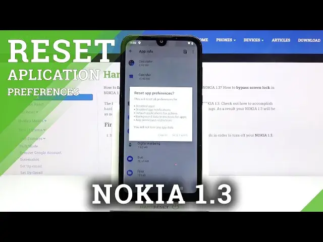 'Video thumbnail for How to Reset App Preferences on NOKIA 1.3 – Restore App Defaults'