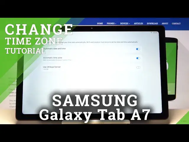 Video thumbnail for How to Set Up Date & Time on SAMSUNG Galaxy TAB A7 2020 – Select Time Zone