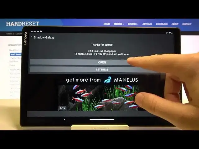 Video thumbnail for How to Install Shadow Galaxy Animated Wallpaper on LENOVO Tab M10?