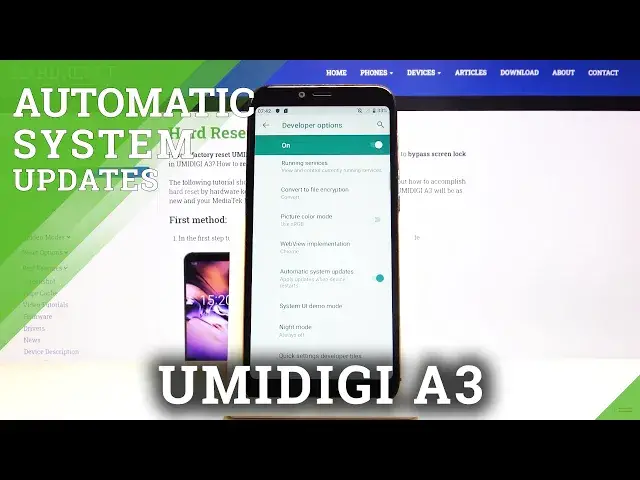 Video thumbnail for How to Enable Automatic System Updates in UMIDIGI A3 – Software Updates