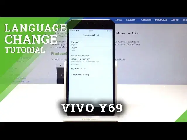 Video thumbnail for How to Set Up Language in VIVO Y69 - Language Settings