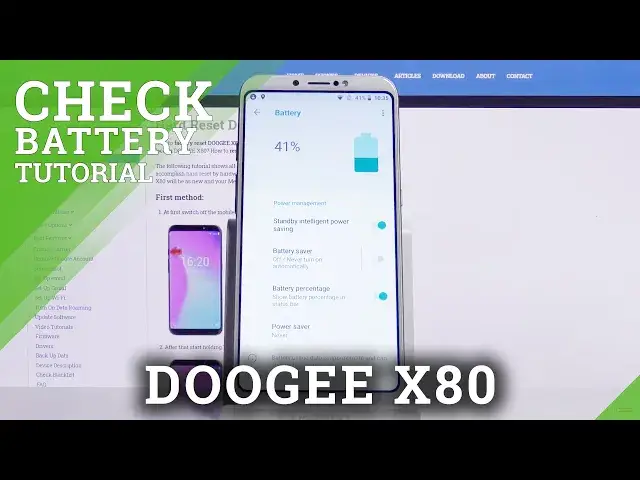 'Video thumbnail for How to Enable Battery Percentage on DOOGEE X80 – Show Battery Level'