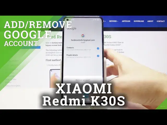 Video thumbnail for How to Add and Remove Google Account in XIAOMI Redmi K30S – Manage Google Account