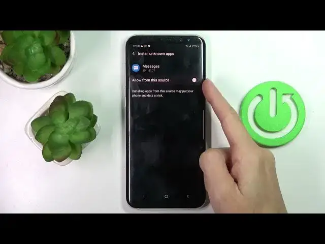 'Video thumbnail for SAMSUNG Galaxy S8+ - How To Install Apps From Unknown Sources'