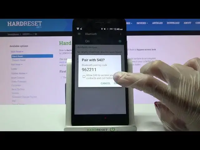 Video thumbnail for How to Connect Bluetooth Device on Lenovo K6 – Pair Devices