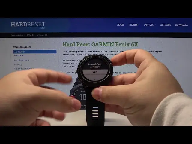 Video thumbnail for How to Reset Settings in GARMIN Fenix 6X – Erase Settings Customization