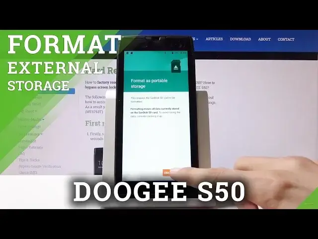 'Video thumbnail for How to Format SD Card in DOOGEE S50 – Restore Memory Card Defaults'