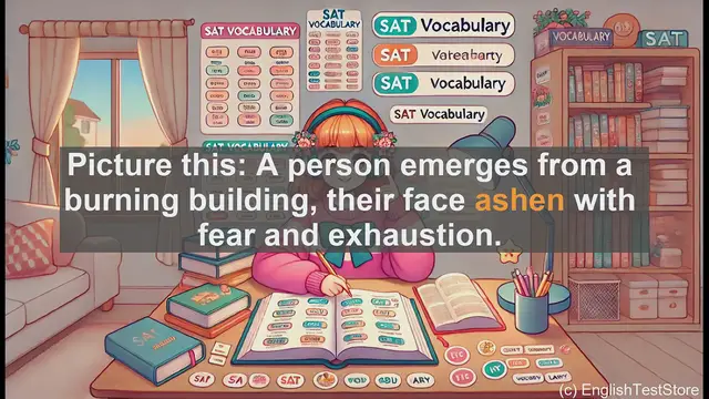 Video thumbnail for 5000 Must Know SAT Vocabulary - SAT Vocabulary: Understanding the Word 'Ashen'