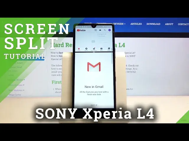 'Video thumbnail for How to Split Screen in SONY Xperia L4 – Create Double Screen'
