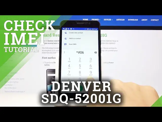 'Video thumbnail for How to Find IMEI and SN in DENVER SDQ-52001G – Serial Number and IMEI Number'