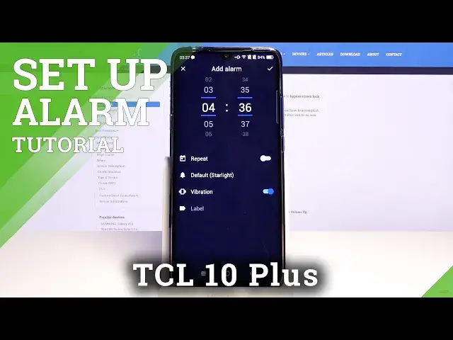 Video thumbnail for TCL 10 Plus Alarm Clock – Alarm Settings