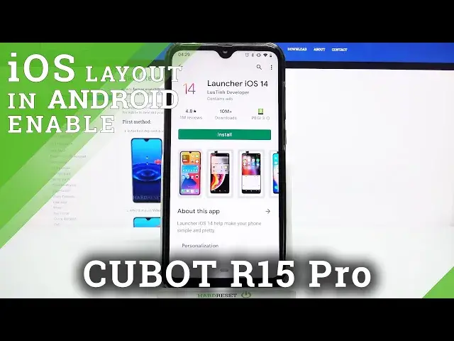 'Video thumbnail for Apple Layout on Android - CUBOT R15 Pro & iOS Launcher'