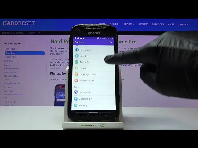 'Video thumbnail for How to Change Screen Timeout in KYOCERA DuraForce Pro – Change Sleep Time'
