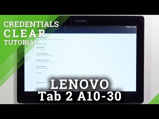 'Video thumbnail for How to Clear Credentials on LENOVO Tab 2 A10-30 – Clear All Licenses'
