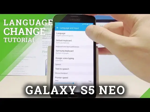 'Video thumbnail for How to Change Language on SAMSUNG Galaxy S5 Neo - Set Up Language'