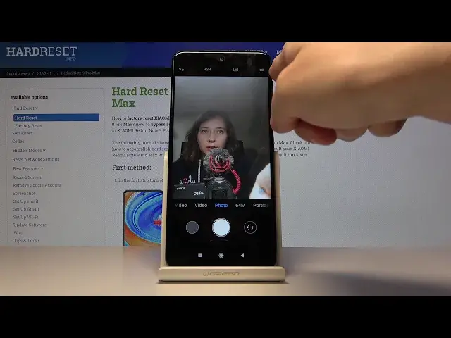 'Video thumbnail for Turn On Mirror Effect in Camera App - XIAOMI Redmi Note 9 Pro Camera Options'