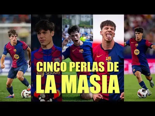 Video thumbnail for 5 JOYAS OCULTAS DE LA MASIA: ASÍ JUEGAN Y SUS MEJORES JUGADAS