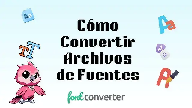 'Video thumbnail for Cómo Convertir Archivos De Fuentes (Guía Sencilla)'