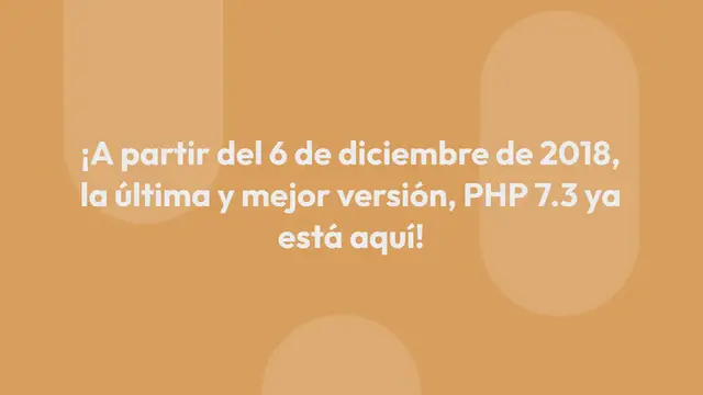 Video thumbnail for ¿Qué Hay de Nuevo en PHP 7.3? (Ya Disponible en Kinsta)